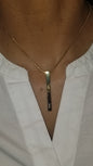Engraved Bar Necklace