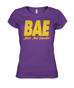 Black and Educated- PV Edition Women's V-Neck