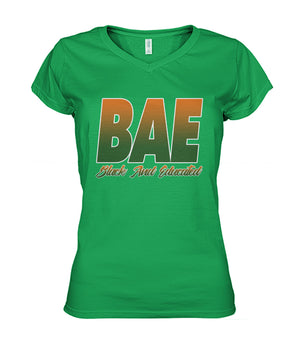 Black and Educated- FAM Edition Women's V-Neck