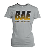 Black and Educated- Grambling Edition Women's Crew Tee