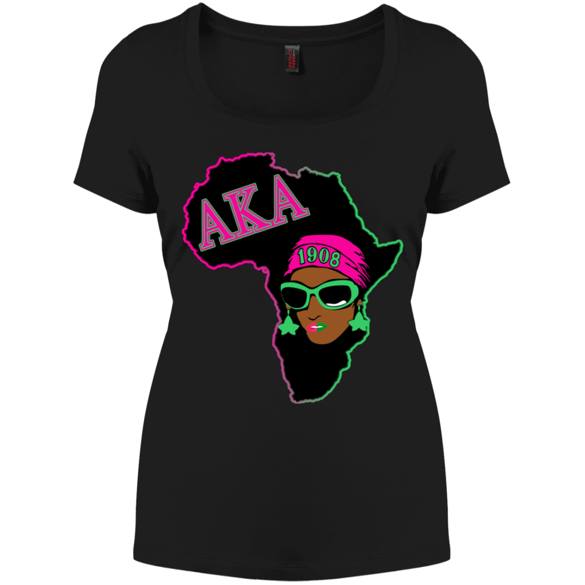 Africa AKA-B Perfect Scoop Neck Tee