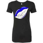 Zeta Lips Ladies' Triblend T-Shirt