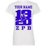 Zeta Phi Beta Custom Name Tee