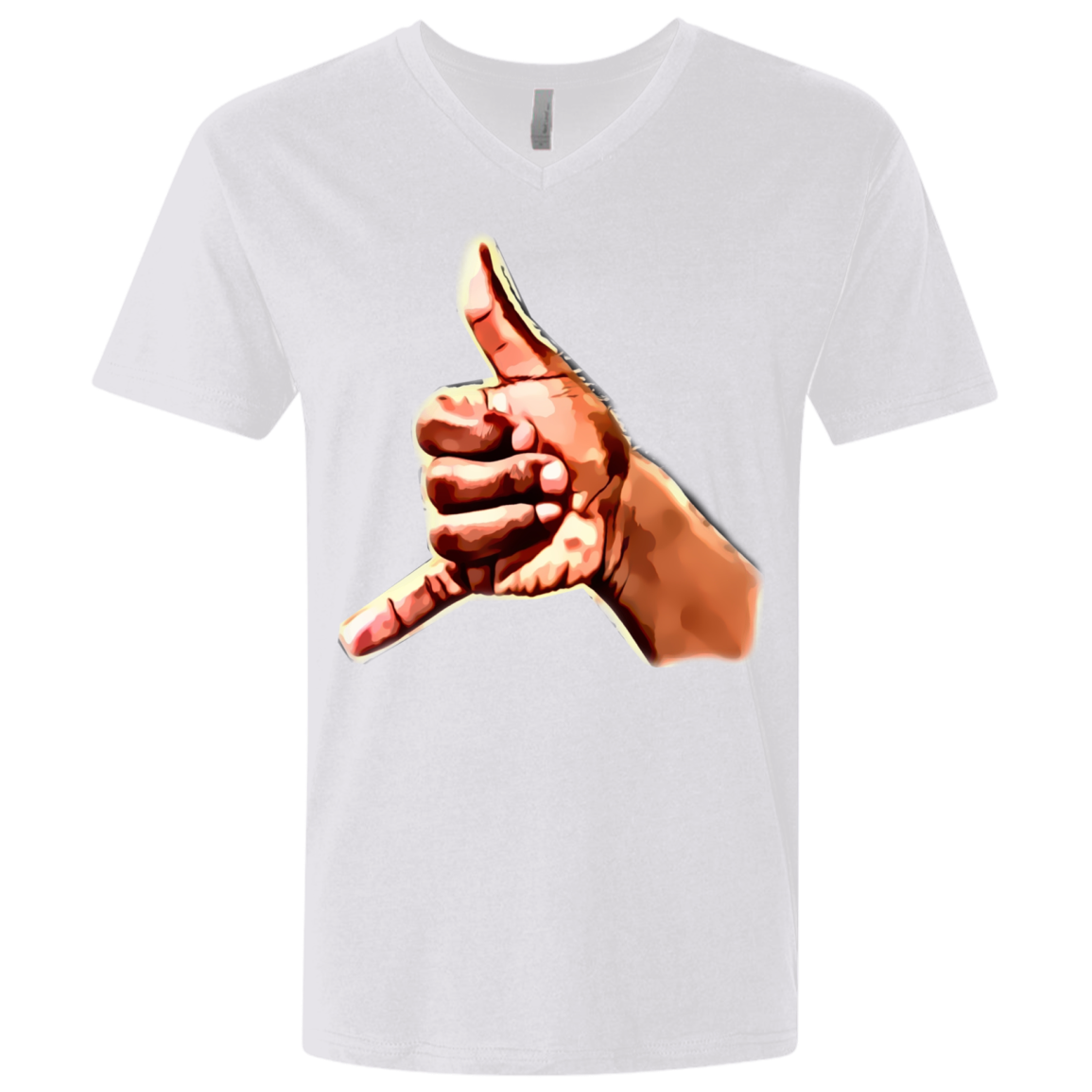 Art A Hand Premium Fitted SS V-Neck