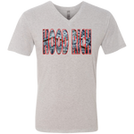 Hood Rich Men's Triblend V-Neck T-Shirt