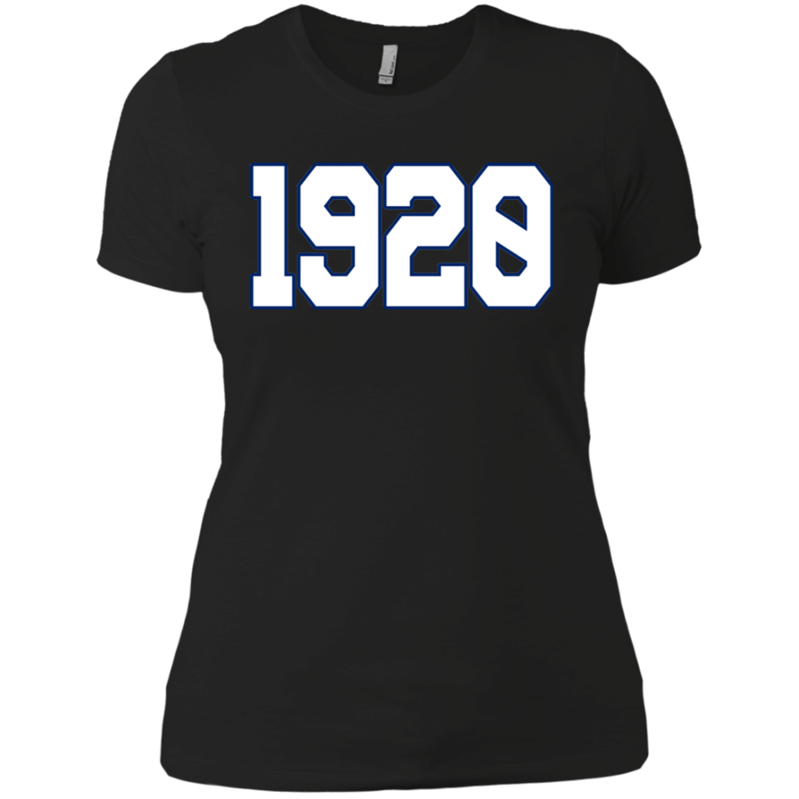 Greek Year 1920 White Boyfriend T-Shirt