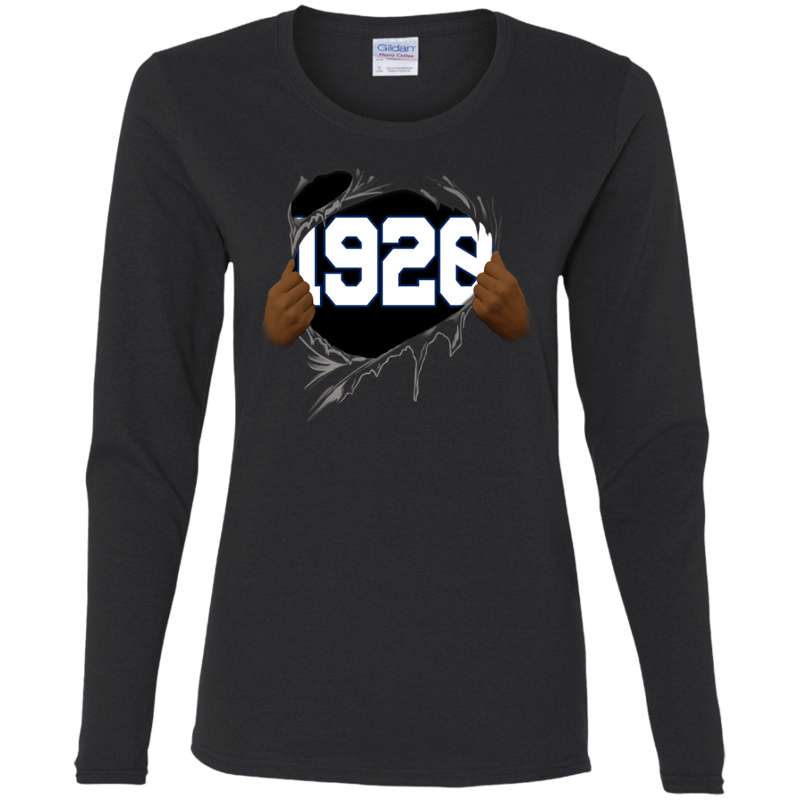 1920 Ripped LS T-Shirt