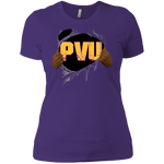 PVU Ripped Gold Boyfriend T-Shirt ( Slim FIt)