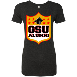 GSU Shield Ladies' Triblend T-Shirt Very