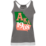 Juniors' Vintage Heathered Tank