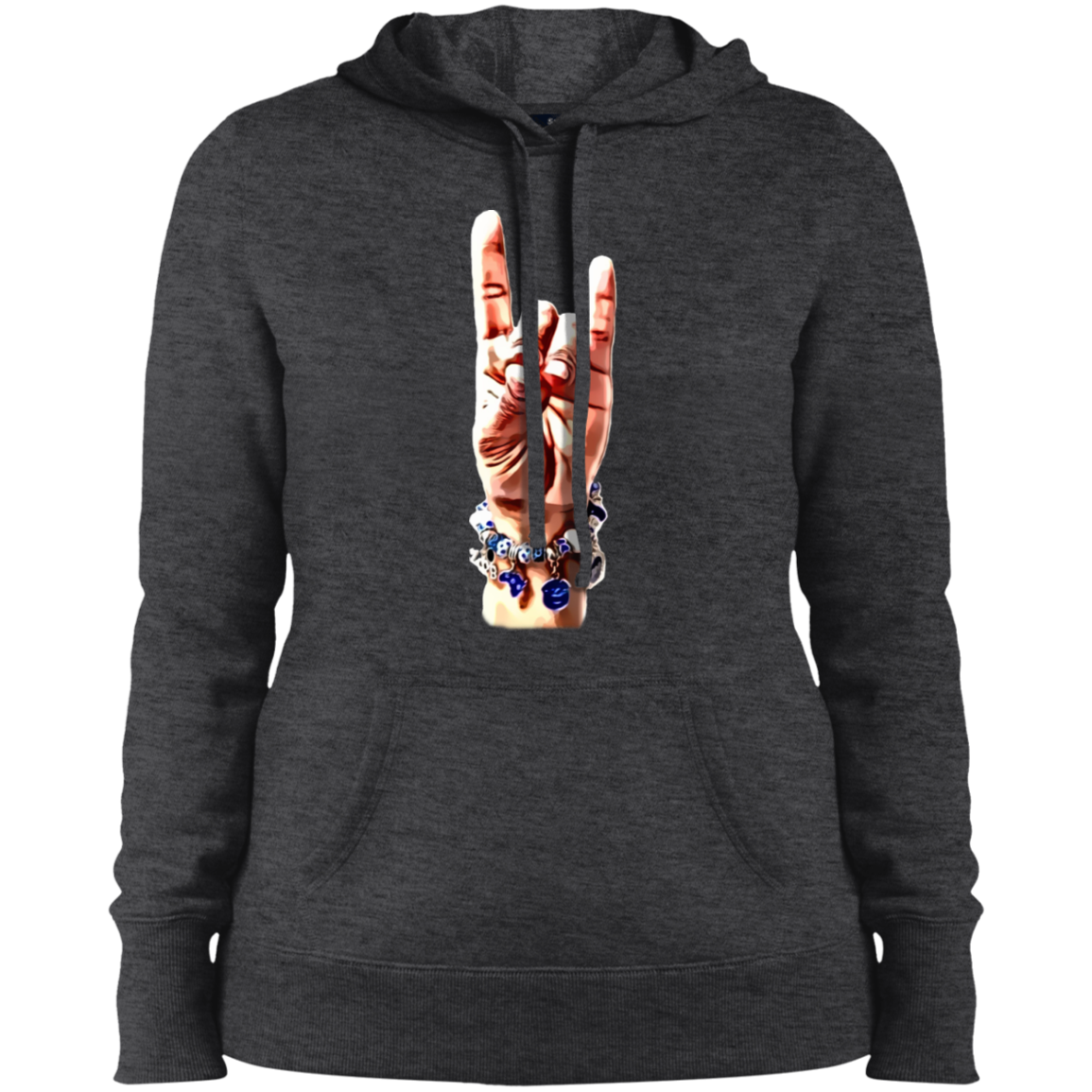 1920 Art Hand Pullover Hooded Sweatshirt