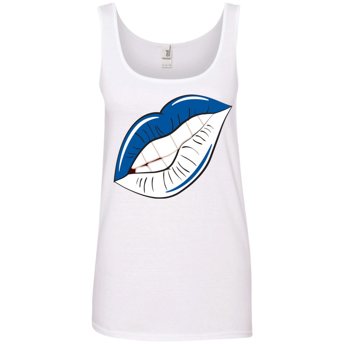 Tennessee State Sexy Lips Tank Top