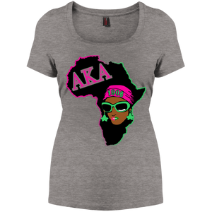 Africa AKA-B Perfect Scoop Neck Tee