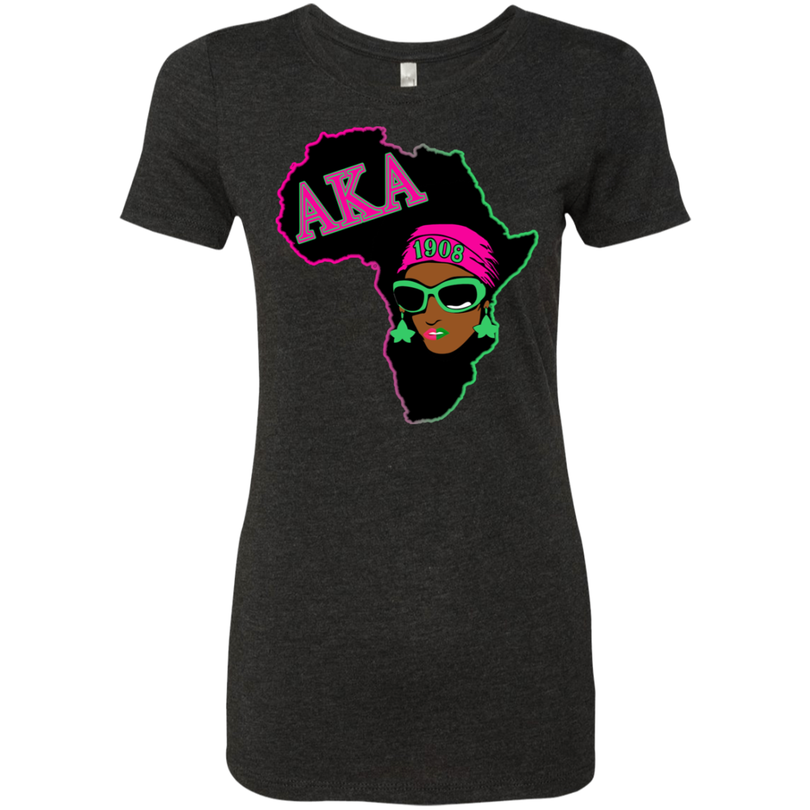 Africa AKA-B Ladies' Triblend T-Shirt "SUPER SLIM FIT"