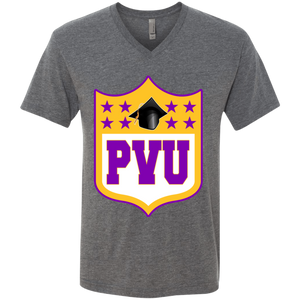 PV Shield Men's Triblend V-Neck T-Shirt