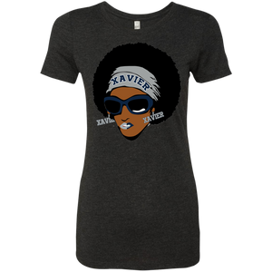 Xavier Afro Fitted Triblend T-Shirt