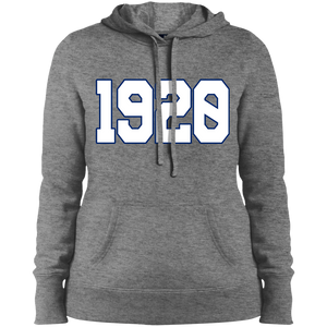 Greek Year 1920 White Hooded Sweatshirt