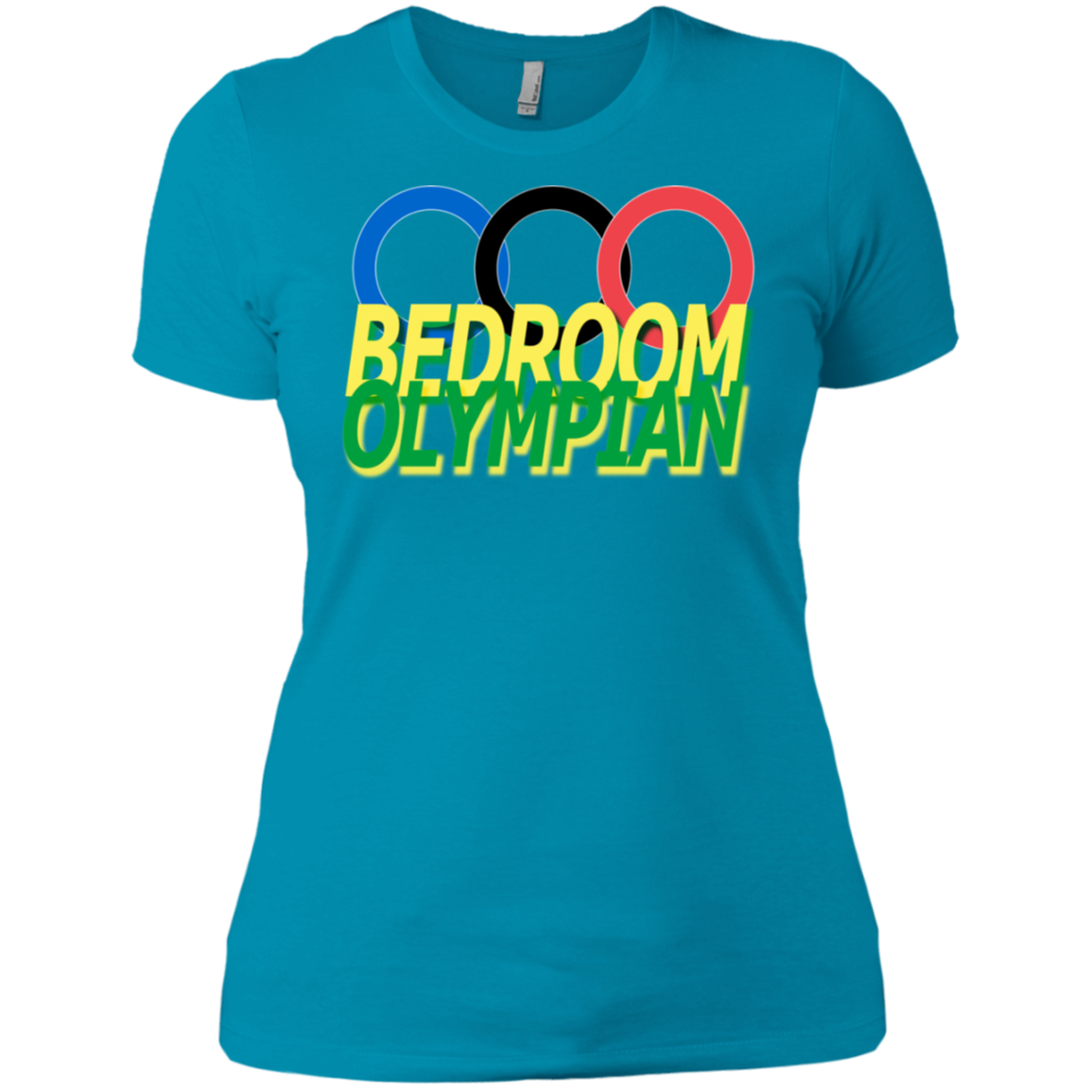 Bedroom Olympian Ladies' Boyfriend T-Shirt