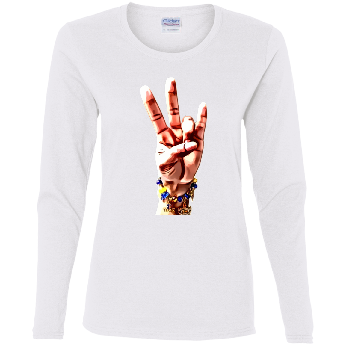 SGRHO Hand LS T-Shirt