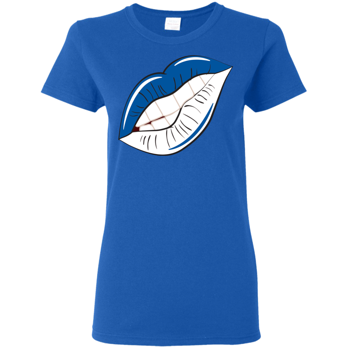 Tennessee State Sexy Lips Ladies T-Shirt