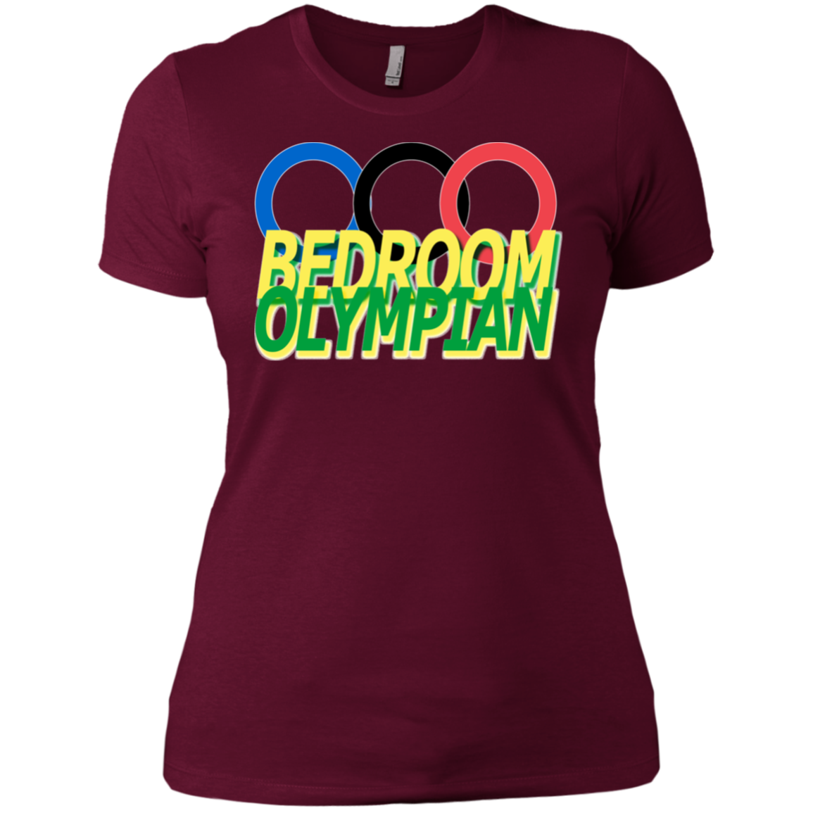 Bedroom Olympian Ladies' Boyfriend T-Shirt