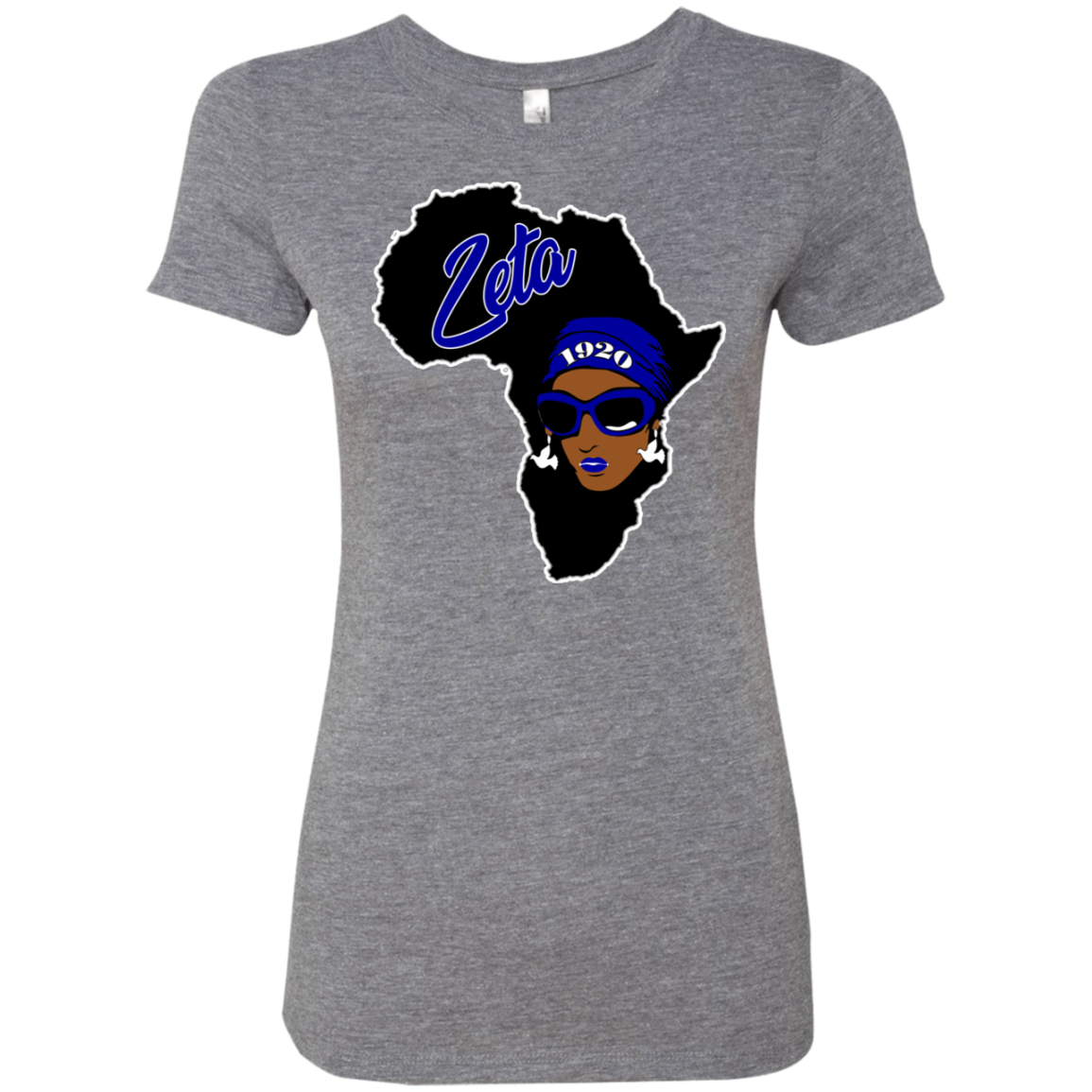 African Zeta Ladies' Triblend T-Shirt Very