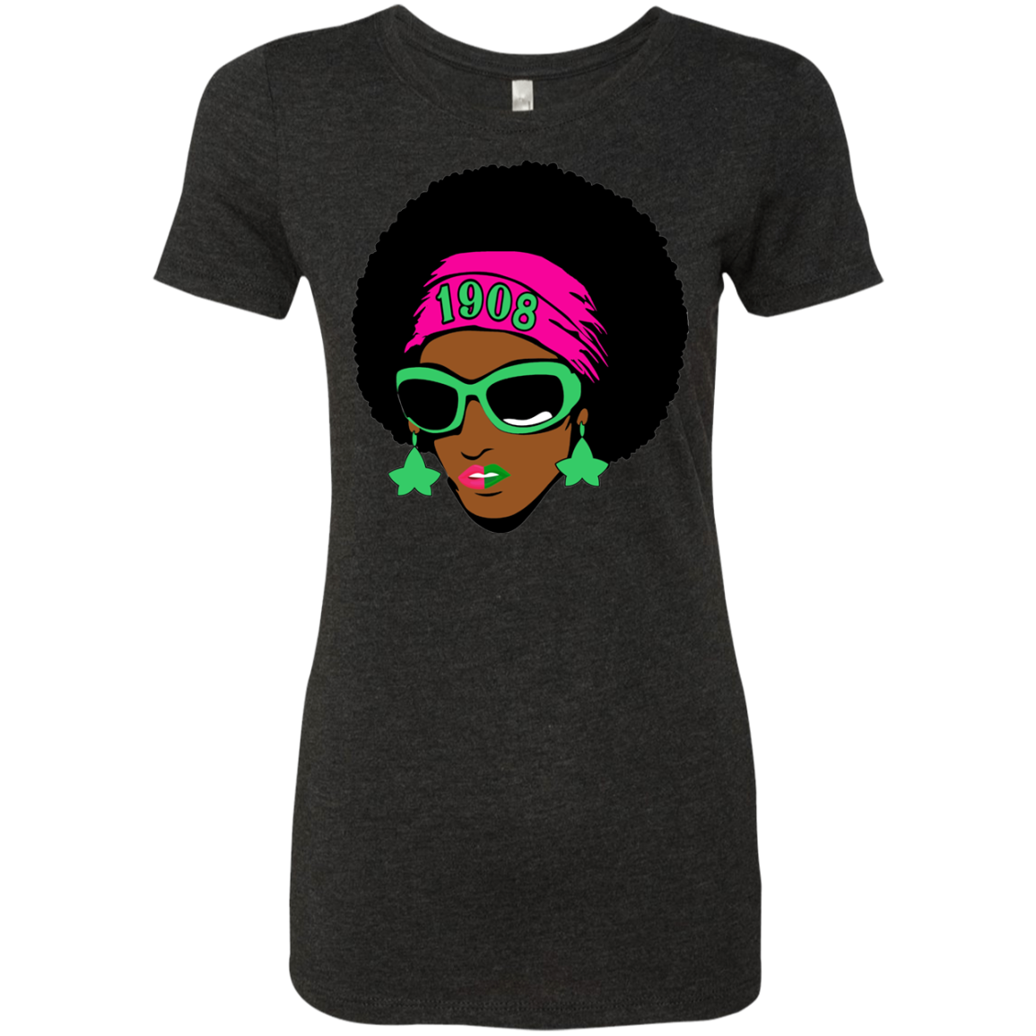 AKA AFRO Ladies' Triblend T-Shirt