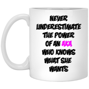 AKA Power 11 oz. White Mug