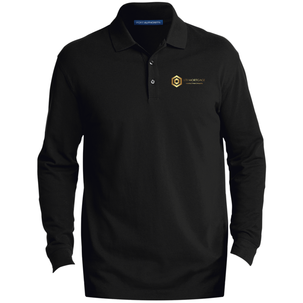 K8000LS Port Authority Men's EZCotton™ LS Polo