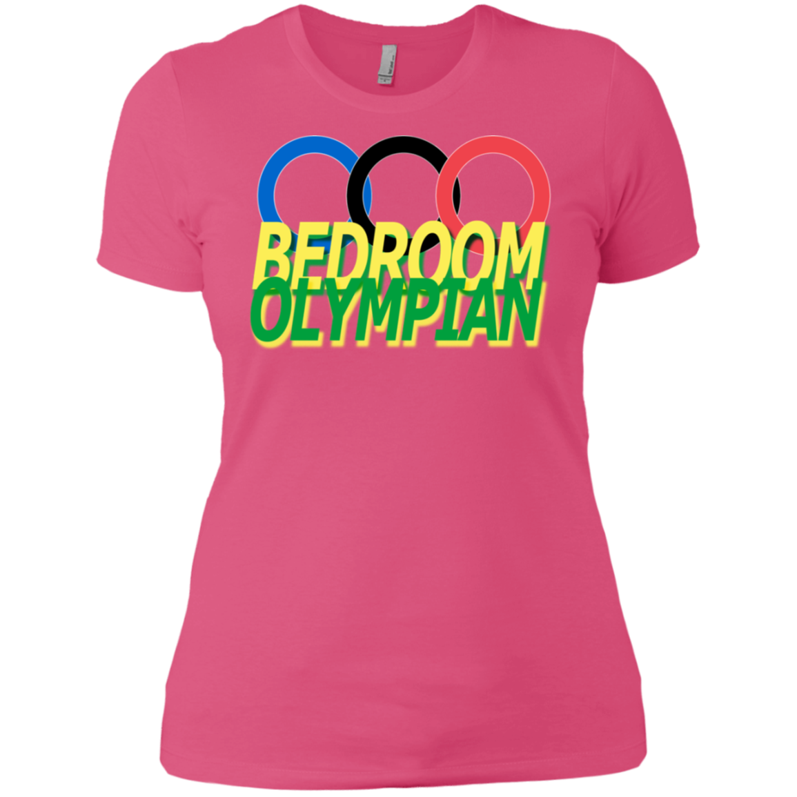 Bedroom Olympian Ladies' Boyfriend T-Shirt