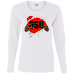 GSU Ripped LS T-Shirt