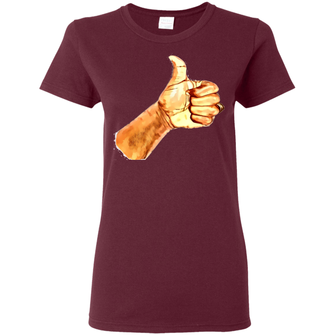 Thumb Up Ladies' 5.3 oz. T-Shirt