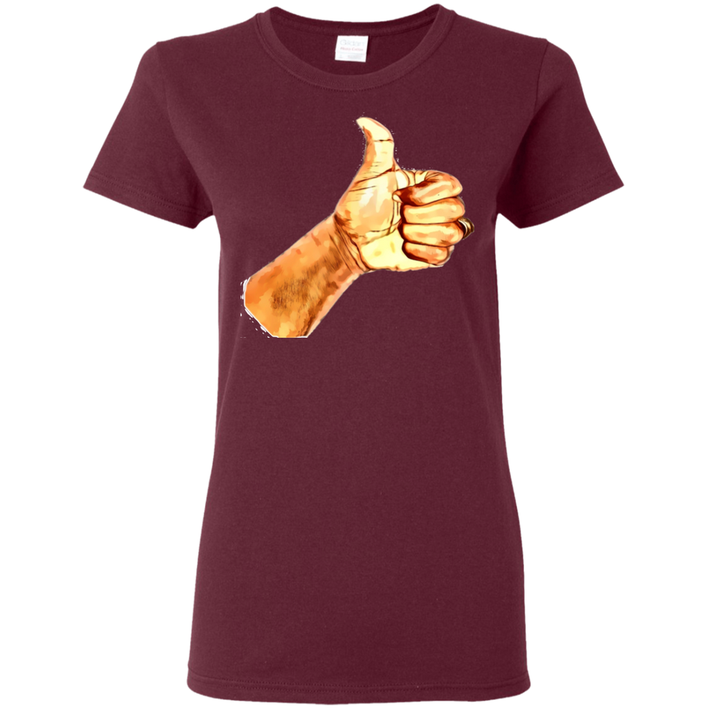 Thumb Up Ladies' 5.3 oz. T-Shirt