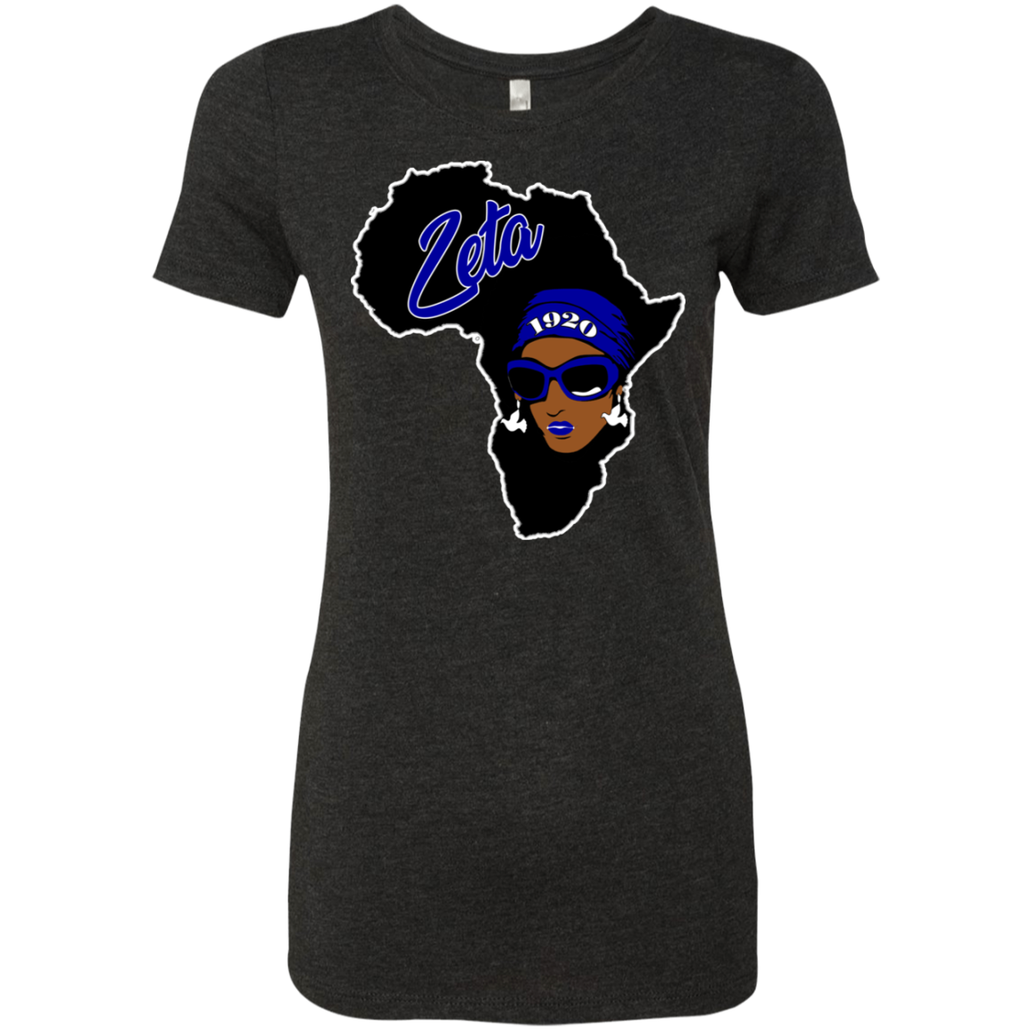 African Zeta Ladies' Triblend T-Shirt Very