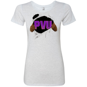 PVU Ripped Triblend T-Shirt VERY SLIM FIT Very Soft Material