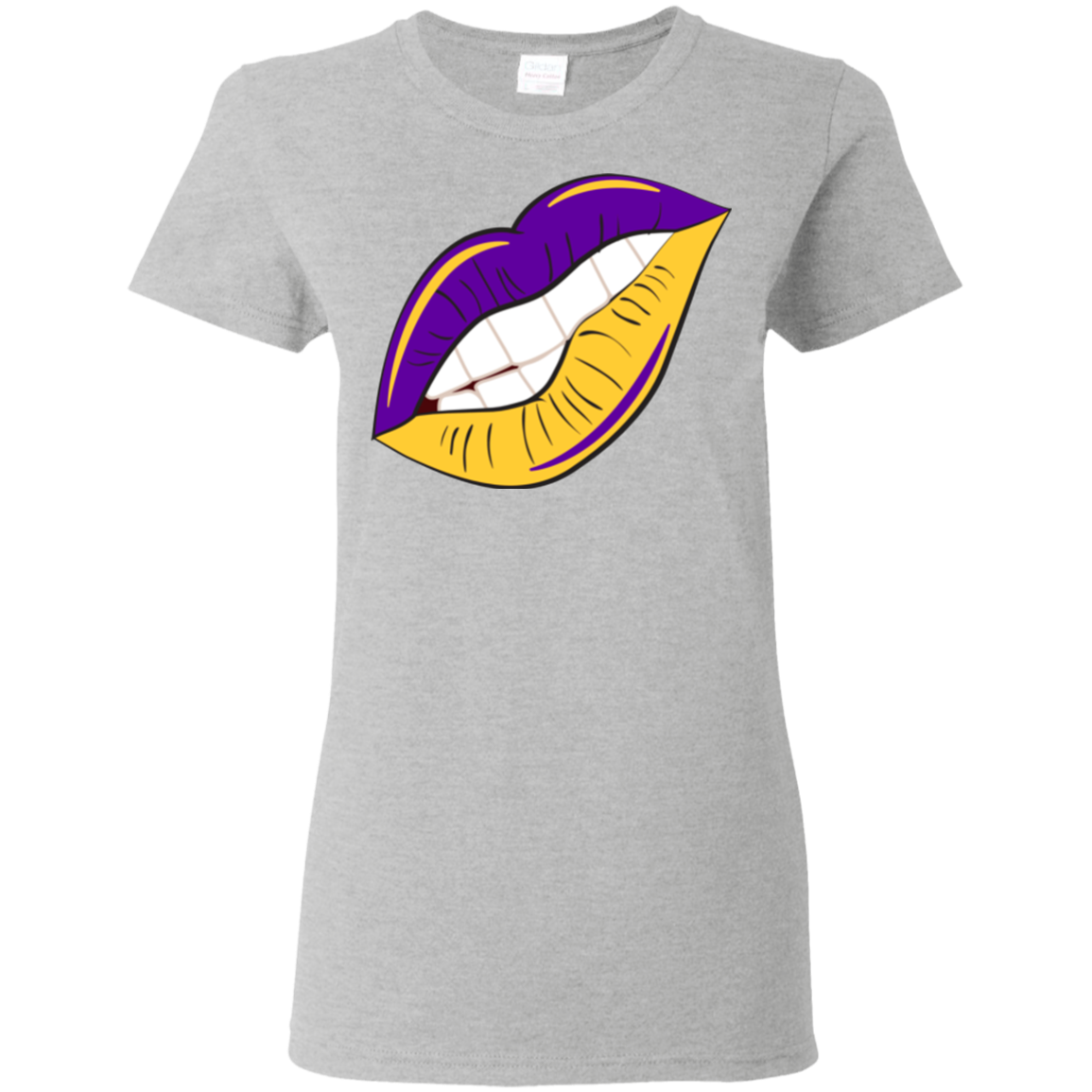 Purple and Gold Women's Cut