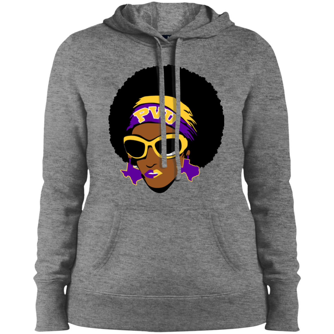 PVU Afro Pullover Hooded Sweatshirt