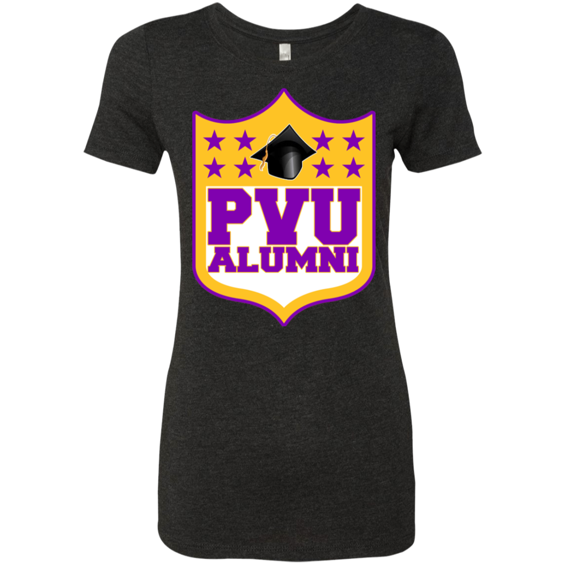 PVU Alumni Ladies' Triblend T-Shirt Very Slim Fit Petite