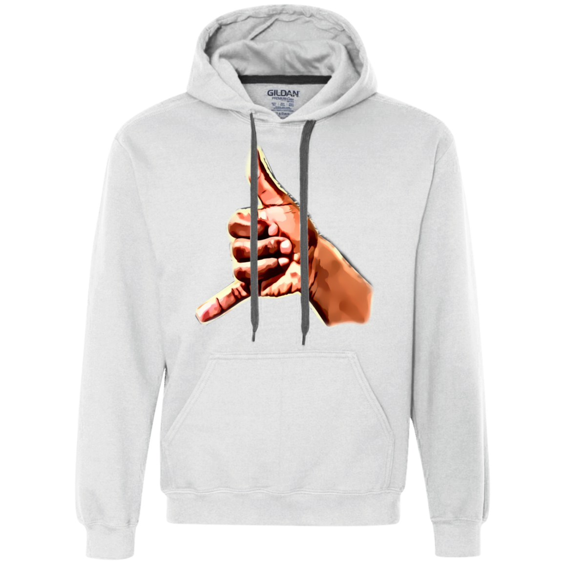 Art Hands Heavyweight Pullover Fleece Sweatshirt