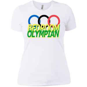 Bedroom Olympian Ladies' Boyfriend T-Shirt