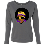 PVU AFRO Ladies' French Terry Scoop