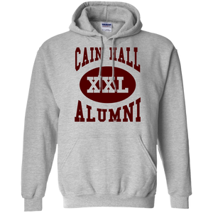 Cain Hall Maroon Letters