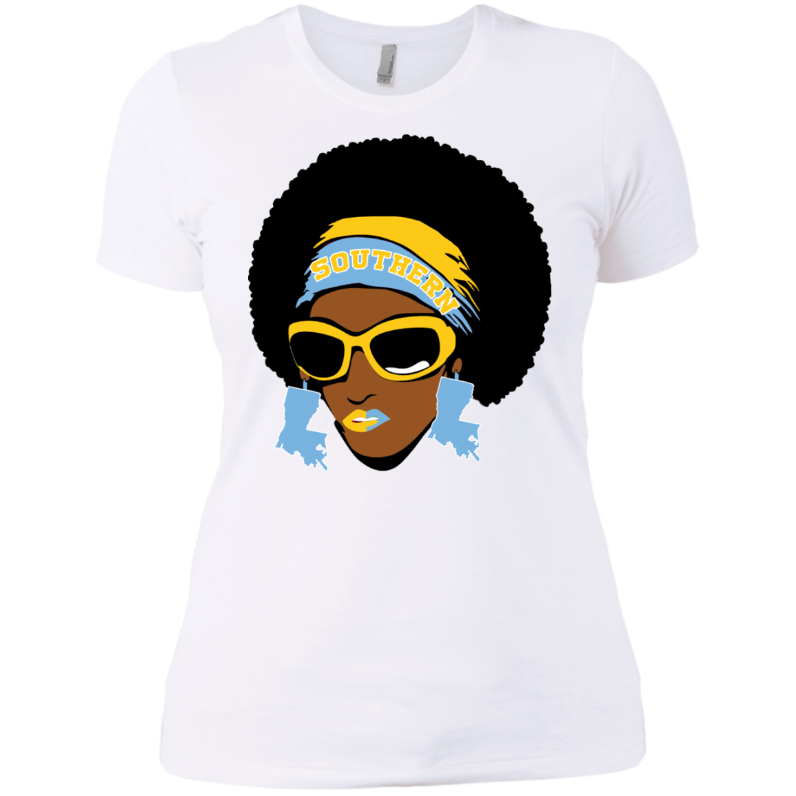 Southern Afro Boyfriend T-Shirt