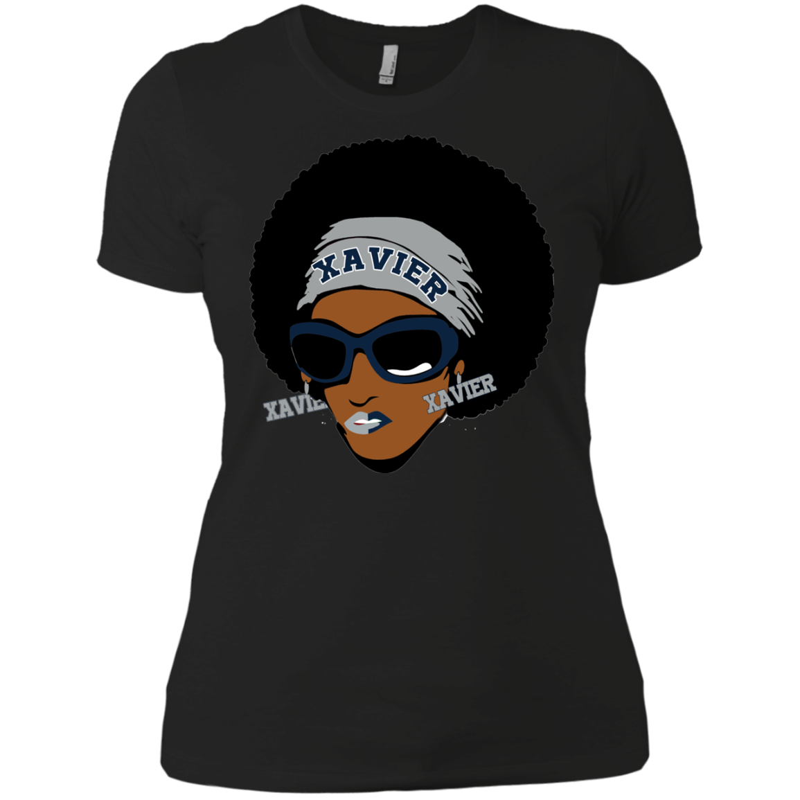 Xavier Afro Slim Fit Ladies' Boyfriend T-Shirt