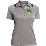 Ladies Heather Moisture Wicking Polo