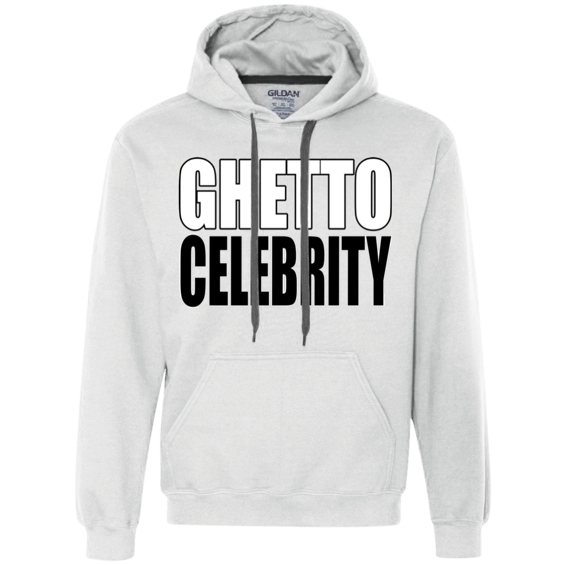 Ghetto Celebrity Heavyweight Pullover Fleece Sweatshirt