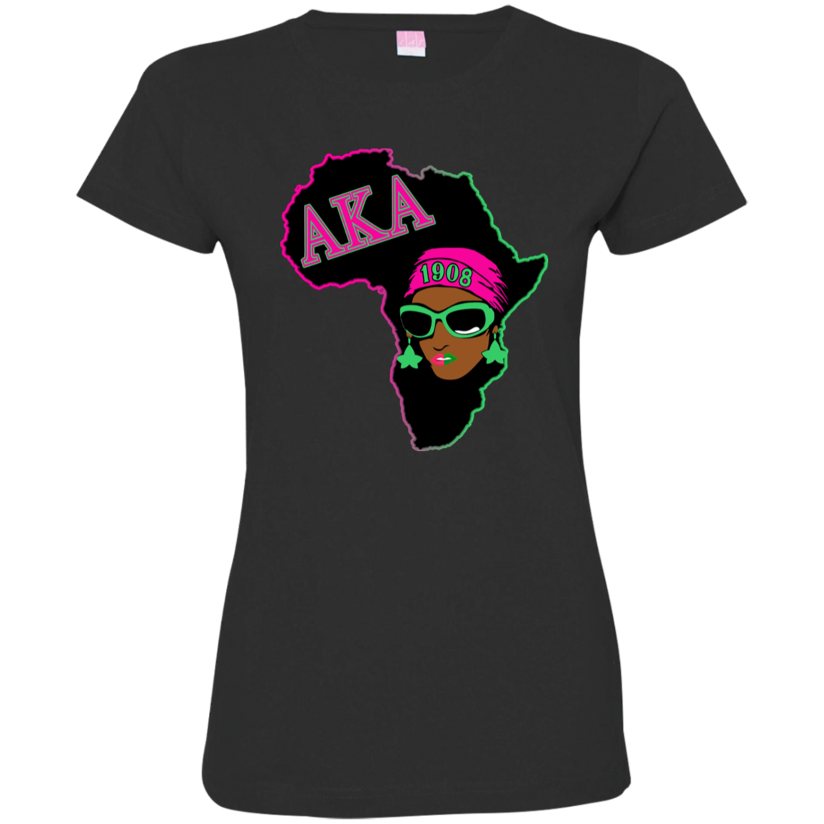 Africa AKA-BFine Jersey T-Shirt