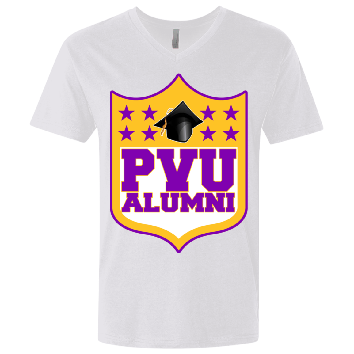 PVU Alumni Fitted SS V-Neck