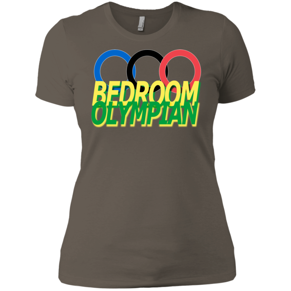 Bedroom Olympian Ladies' Boyfriend T-Shirt