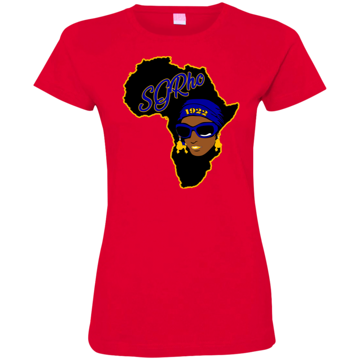 African Sgrho Ladies' Fine Jersey T-Shirt